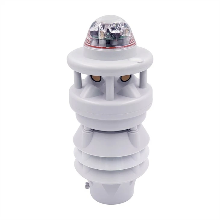 6 in 1 Wind Speed Direction Air Temperature Humidity Pressure Rainfall Compact Weather Sensors
